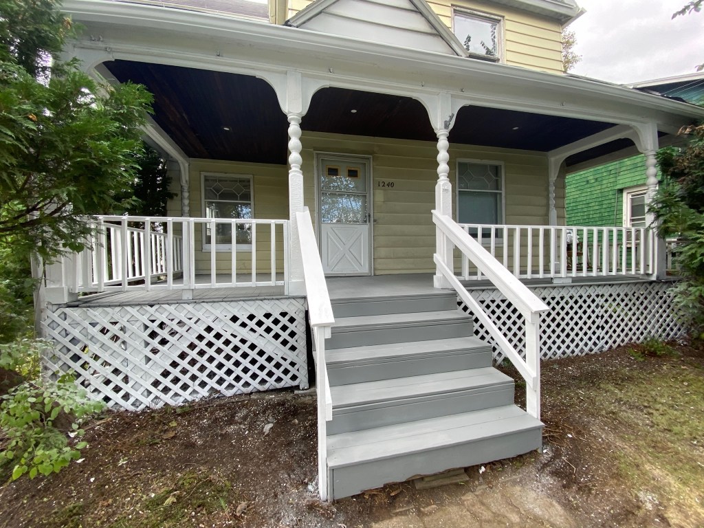 Front Porch with front door