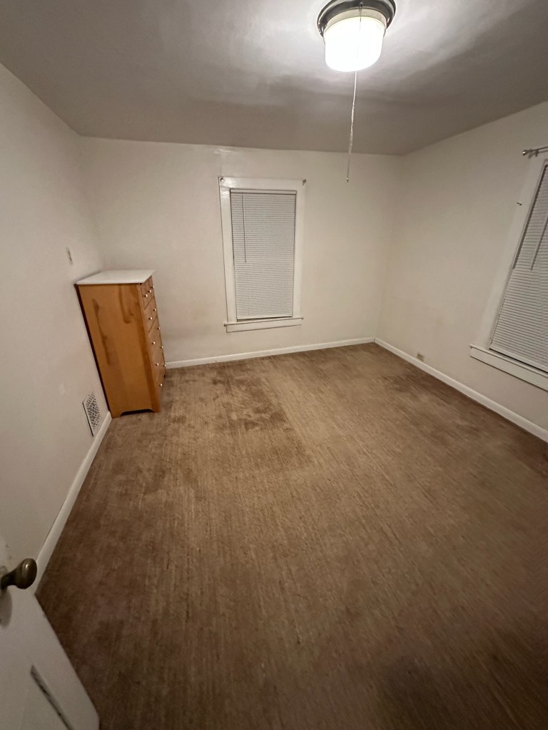 Bedroom with dresser